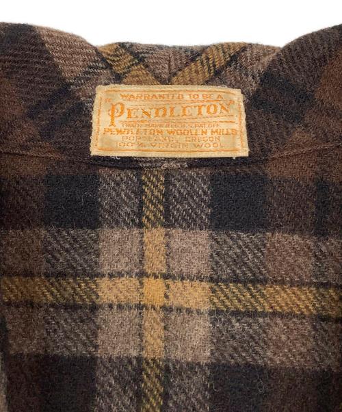 PENDLETON（ペンドルトン）PENDLETON (ペンドルトン) テーラードジャケット ブラウン サイズ:-の古着・服飾アイテム