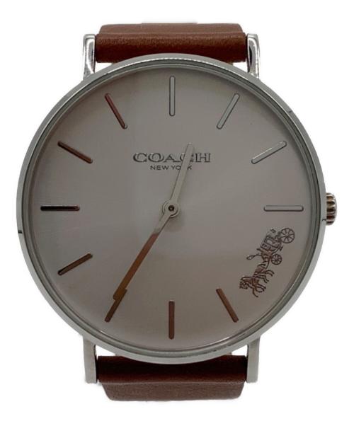 COACH（コーチ）COACH (コーチ) リストウォッチ ホワイトの古着・服飾アイテム