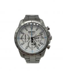 SEIKO（セイコー）の古着「クロノグラフ 腕時計」｜ホワイト