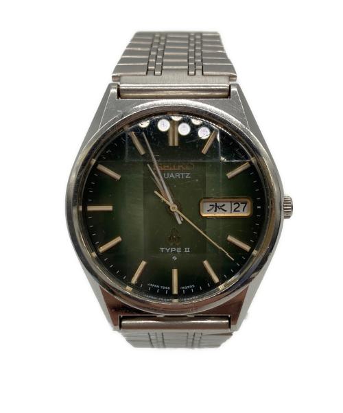 SEIKO（セイコー）SEIKO (セイコー) TYPEⅡ 腕時計 グリーンの古着・服飾アイテム