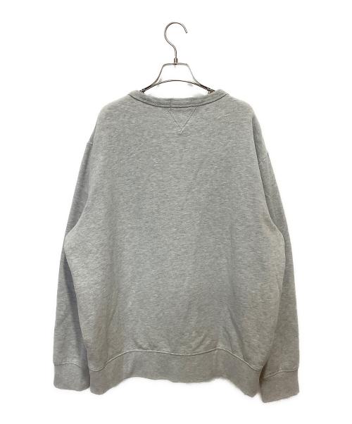 POLO RALPH LAUREN（ポロ・ラルフローレン）POLO RALPH LAUREN (ポロ・ラルフローレン) ビッグポニー クルーネックス ウェット グレー サイズ:XLの古着・服飾アイテム