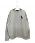 POLO RALPH LAUREN（ポロ・ラルフローレン）の古着「ビッグポニー クルーネックス ウェット」｜グレー