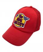 THE REAL McCOY'Sザ・リアルマッコイズ）の古着「LOGO MESH CAP」｜レッド
