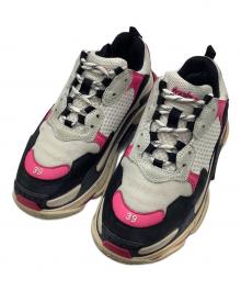 BALENCIAGA（バレンシアガ）の古着「triple S」｜ホワイト×ピンク