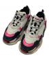 BALENCIAGA（バレンシアガ）の古着「triple S」｜ホワイト×ピンク