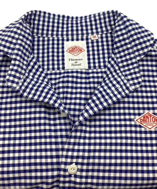 DANTON（ダントン）DANTON (ダントン) 半袖シャツ ブルー サイズ:Sの古着・服飾アイテム