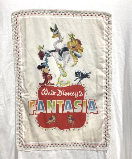Porter Classic（ポータークラシック）Porter Classic (ポータークラシック) Disney (ディズニー) DISNEY FANTASIA BANDANA Tシャツ ホワイト サイズ:Mの古着・服飾アイテム
