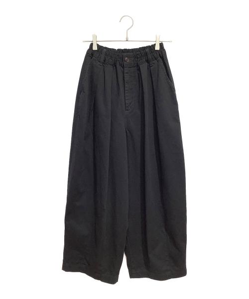 HARVESTY（ハーベスティー）HARVESTY (ハーベスティー) チノクロスサーカスパンツ ブラック サイズ:size 1の古着・服飾アイテム
