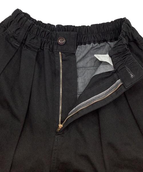 HARVESTY（ハーベスティー）HARVESTY (ハーベスティー) チノクロスサーカスパンツ ブラック サイズ:size 1の古着・服飾アイテム