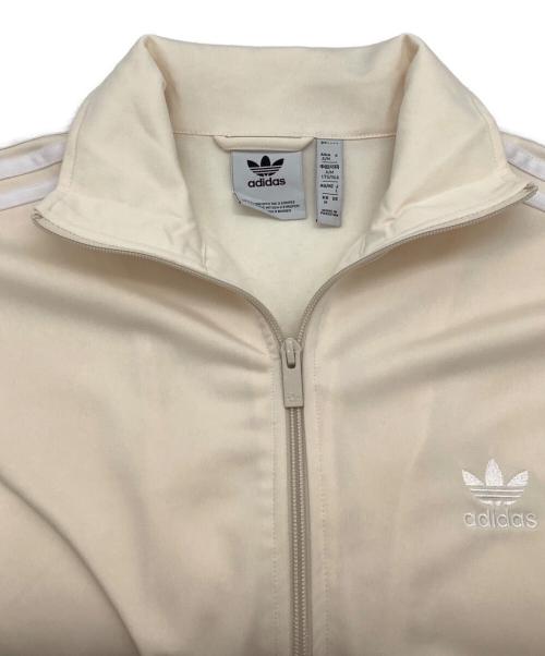 adidas（アディダス）adidas (アディダス) トラックジャケット ベージュ サイズ:Mの古着・服飾アイテム