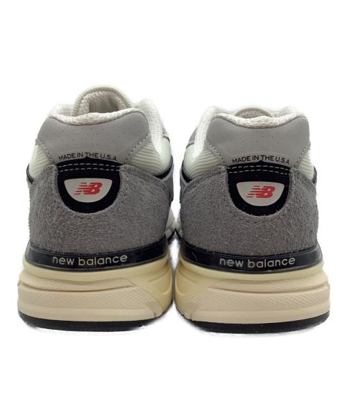 NEW BALANCE（ニューバランス）NEW BALANCE (ニューバランス) 990V4 グレー×ホワイト サイズ:25.5の古着・服飾アイテム