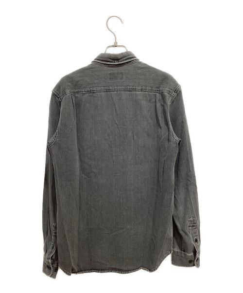 SUPREME（シュプリーム）Supreme (シュプリーム) HBT BD SHIRT グレー サイズ:Sの古着・服飾アイテム