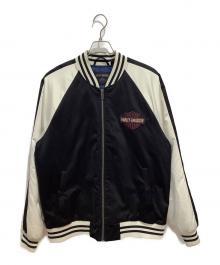 HARLEY-DAVIDSON（ハーレーダビッドソン）の古着「クラブクルージャケット」｜ホワイト×ブラック