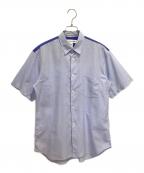 COMME des GARCONSコムデギャルソン）の古着「半袖シャツ」｜ブルー×ピンク