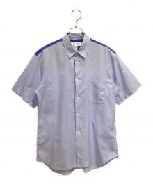 COMME des GARCONS（コムデギャルソン）の古着「半袖シャツ」｜ブルー×ピンク