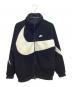 NIKE（ナイキ）の古着「リバーシブルボアフリースジャケット」｜ブラック×ホワイト