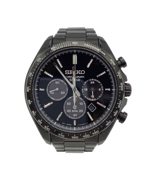 SEIKO（セイコー）SEIKO (セイコー) セイコーセレクション Sシリーズ クロノグラフ ブラックの古着・服飾アイテム
