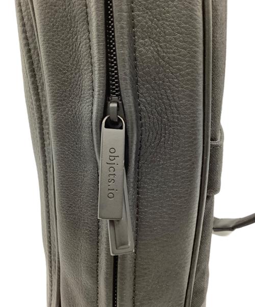 objects.io（オブジェクトアイオー）OBJECTS.IO (オブジェクトアイオー) SOFT BACKPACK EXTRA SMALL ブラックの古着・服飾アイテム