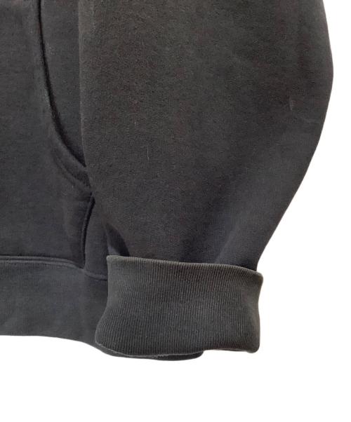 SUPREME（シュプリーム）Supreme (シュプリーム) Contrast Zip Up Hooded Sweatshirt ブラック×レッド サイズ:Lの古着・服飾アイテム