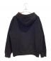 Supreme (シュプリーム) Contrast Zip Up Hooded Sweatshirt ブラック×レッド サイズ:L：16000円