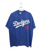 STARTERスターター）の古着「90s ロサンゼルス・ドジャース 野茂英雄 Tシャツ」｜ブルー
