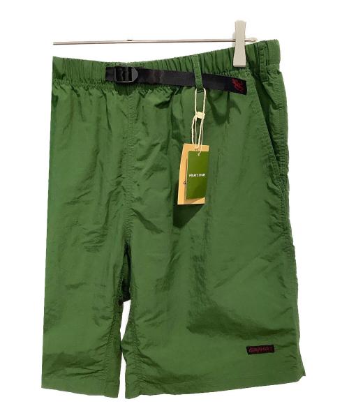GRAMICCI（グラミチ）GRAMICCI (グラミチ) FREAK'S STORE (フリークスストア) 別注Shell Packable Shorts グリーン サイズ:XL 未使用品の古着・服飾アイテム