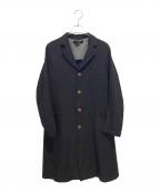 COMME des GARCONSコムデギャルソン）の古着「ロングコート」｜ブラック