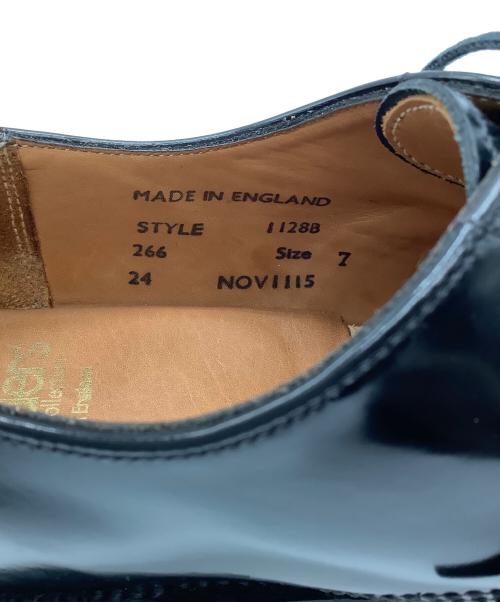 SANDERS（サンダース）SANDERS (サンダース) MILITARY DERBY SHOE ブラック サイズ:UK 7の古着・服飾アイテム