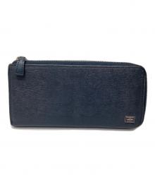 PORTER（ポーター）の古着「CURRENT LONG WALLET」｜ネイビー