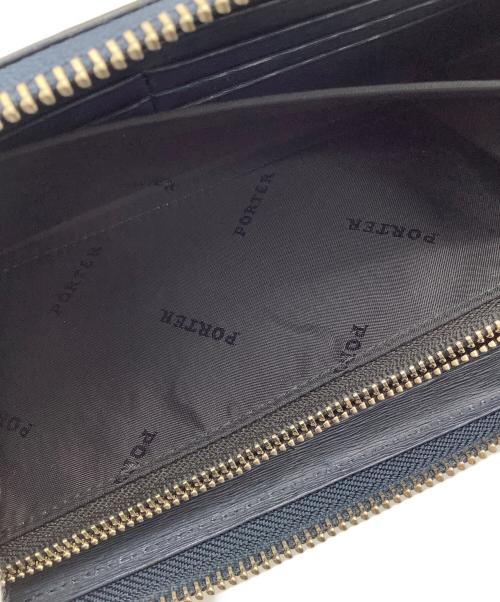 PORTER（ポーター）PORTER (ポーター) CURRENT LONG WALLET ネイビーの古着・服飾アイテム