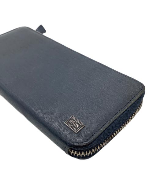 PORTER（ポーター）PORTER (ポーター) CURRENT LONG WALLET ネイビーの古着・服飾アイテム