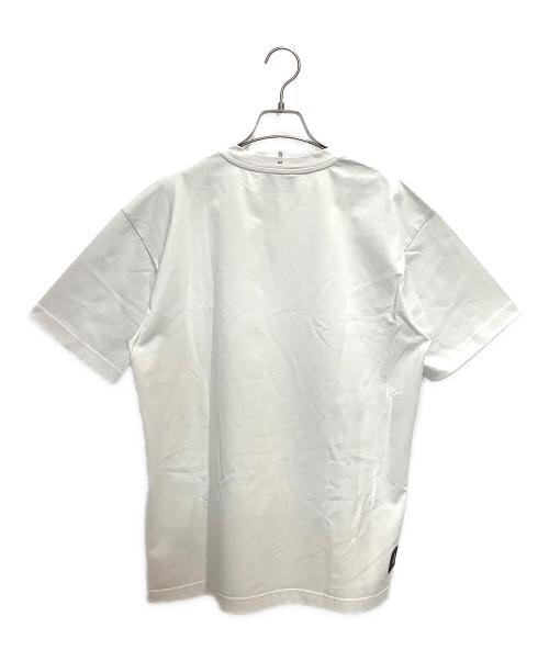MONCLER GRENOBLE（モンクレール グルノーブル）MONCLER GRENOBLE (モンクレール グルノーブル) 半袖カットソー ホワイト サイズ:Sの古着・服飾アイテム