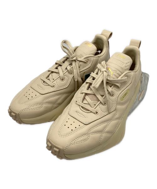 PUMA（プーマ）PUMA (プーマ) emmi (エミ) ローカットスニーカー タグ付き ベージュ サイズ:24の古着・服飾アイテム