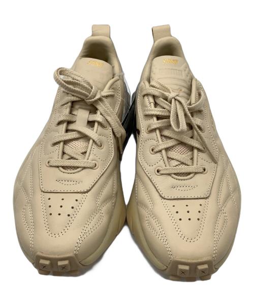 PUMA（プーマ）PUMA (プーマ) emmi (エミ) ローカットスニーカー タグ付き ベージュ サイズ:24の古着・服飾アイテム