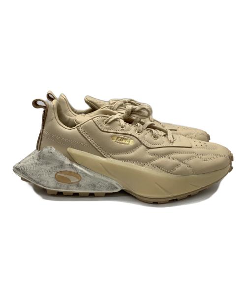 PUMA（プーマ）PUMA (プーマ) emmi (エミ) ローカットスニーカー タグ付き ベージュ サイズ:24の古着・服飾アイテム