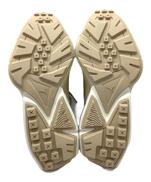 PUMA（プーマ）PUMA (プーマ) emmi (エミ) ローカットスニーカー タグ付き ベージュ サイズ:24の古着・服飾アイテム
