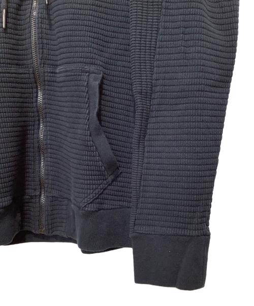DIESEL（ディーゼル）DIESEL (ディーゼル) サーマル ジップパーカー ネイビー サイズ:Lの古着・服飾アイテム
