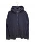 DIESEL（ディーゼル）の古着「サーマル ジップパーカー」｜ネイビー