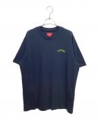 SUPREMEシュプリーム）の古着「MESH ARC LOGO TEE」｜ネイビー