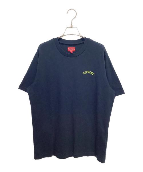 SUPREME（シュプリーム）Supreme (シュプリーム) MESH ARC LOGO TEE ネイビー サイズ:Mの古着・服飾アイテム