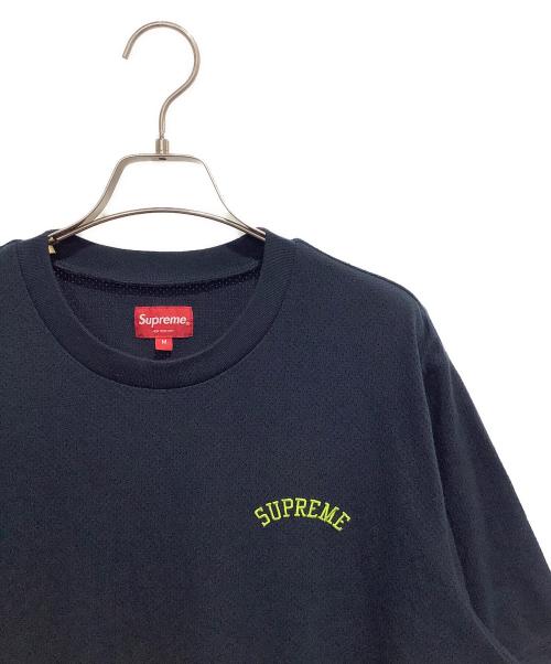 SUPREME（シュプリーム）Supreme (シュプリーム) MESH ARC LOGO TEE ネイビー サイズ:Mの古着・服飾アイテム