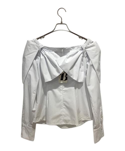 Bibiy.（ビビィ）Bibiy. (ビビィ) MARGARET TOP ホワイト サイズ:Fの古着・服飾アイテム