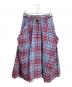 Vivienne Westwood RED LABEL（ヴィヴィアンウエストウッドレッドレーベル）の古着「イージースカート」｜ブルー×レッド