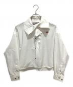 Vivienne Westwood RED LABELヴィヴィアンウエストウッドレッドレーベル）の古着「オーガニックコットンタイプライターピアノシャツ」｜ホワイト