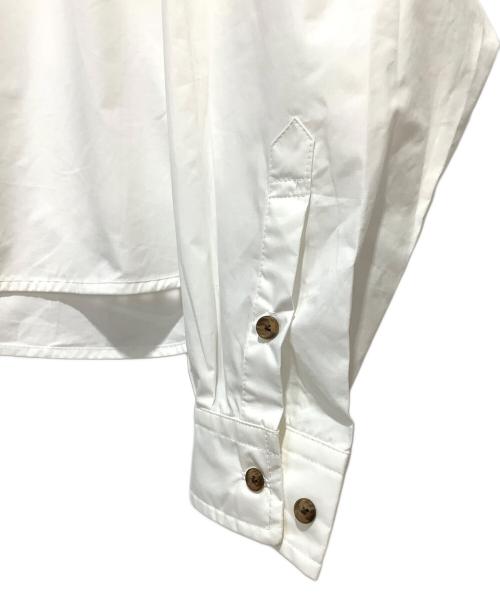 Vivienne Westwood RED LABEL（ヴィヴィアンウエストウッドレッドレーベル）Vivienne Westwood RED LABEL (ヴィヴィアンウエストウッドレッドレーベル) オーガニックコットンタイプライターピアノシャツ ホワイト サイズ:00の古着・服飾アイテム