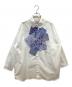 Vivienne Westwood RED LABEL（ヴィヴィアンウエストウッドレッドレーベル）の古着「長袖シャツ」｜ホワイト×ブルー