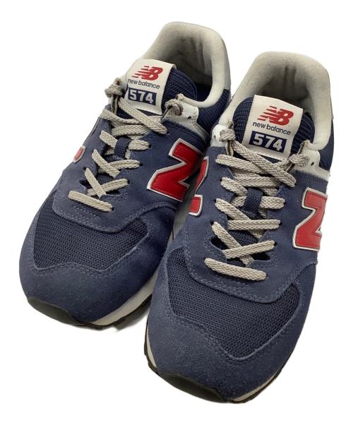 NEW BALANCE（ニューバランス）NEW BALANCE (ニューバランス) ローカットスニーカー ネイビー サイズ:27の古着・服飾アイテム