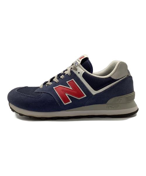 NEW BALANCE（ニューバランス）NEW BALANCE (ニューバランス) ローカットスニーカー ネイビー サイズ:27の古着・服飾アイテム