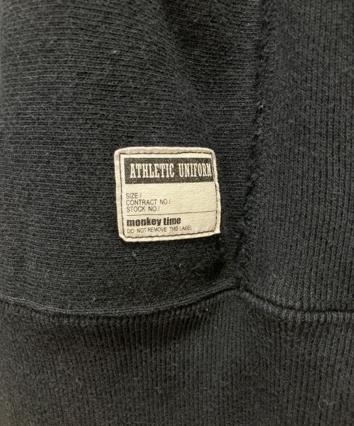 Champion（チャンピオン）Champion (チャンピオン) MONKEY TIME (モンキータイム) REVERSE WEAVE クルーネックスウェット ブラック サイズ:Lの古着・服飾アイテム