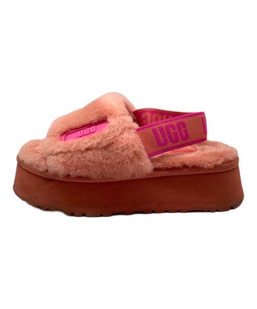 UGG（アグ）UGG (アグ) ディスコ スライド ピンク サイズ:22の古着・服飾アイテム